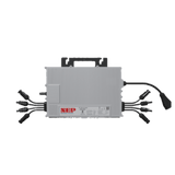 Microinversor 2.25 Kw, 220 Vca, IP67, WIFI Incuido, Soporta Oversizing a 4 Módulos de Hasta 750 W, Incluye Conector Troncal