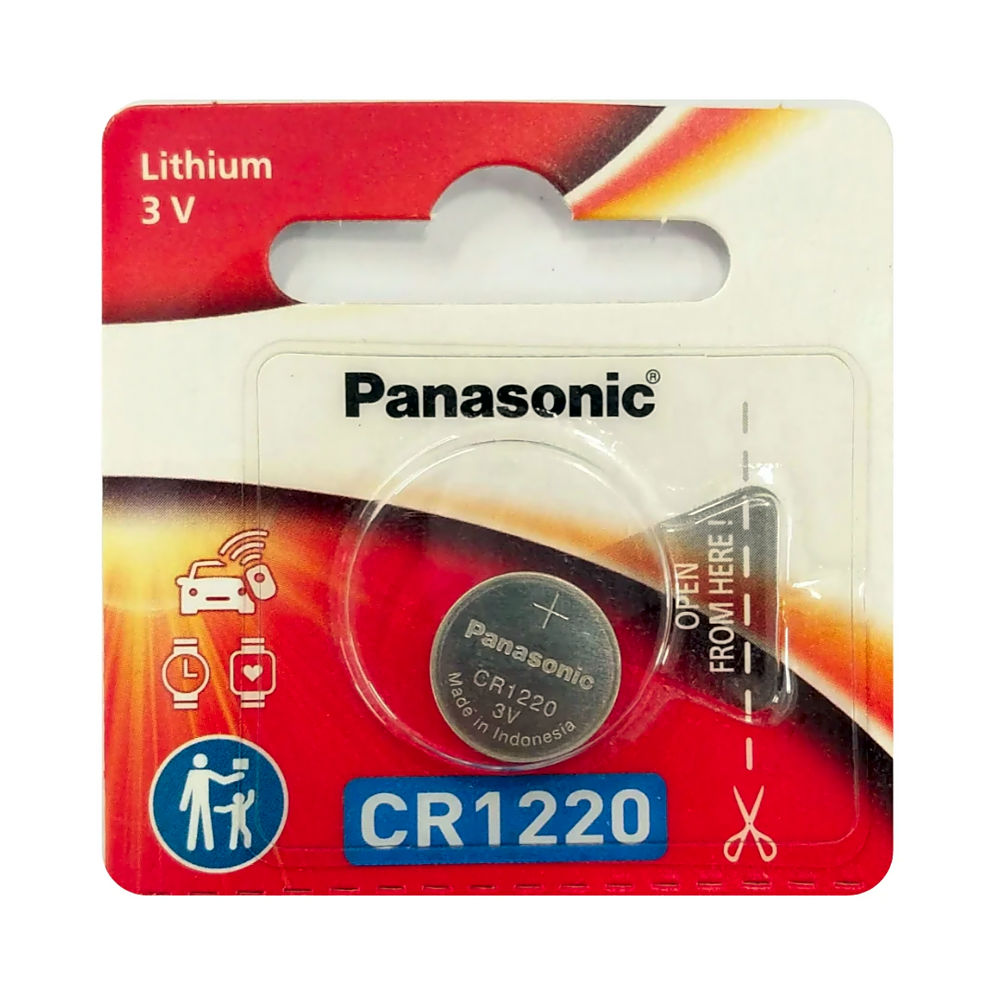 Batería de Litio tipo Moneda 3V @ 35mAh / Recomendado para DVR´s epcom y HIKVISION (No Recargable)