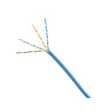 Bobina de Cable UTP 305 m. de Cobre, NetKey, Reelex, Azul, Categoría 6 (24 AWG), 1000Mbps, PVC (CM), de 4 pares