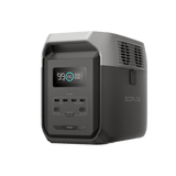 Estación de Energía Portátil Delta 3 1536Wh Litio LFP / 6 AC 1800 W (Max. 3600W) / 2 USB-C 100W / Capacidad para Aumentar Respaldo / Cargador de Coche 10A a 12.6V / Conectividad WiFi y Bluetooth (App) / Carga Solar 500W Max.