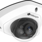 Cámara IP Mini Domo / 4K UHD / 120dB WDR / 0.005Lux Starlight / H.265+ / IR 30mts / PoE / IP67 / IK10 / Análisis de Video AI