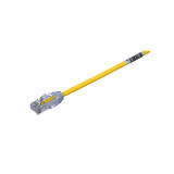 Cable de Parcheo UTP, Cat6A, 24 AWG, CM, Color Amarillo, 22ft