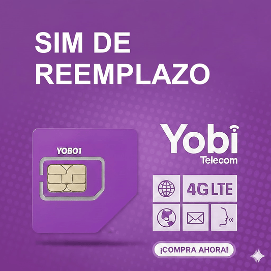 SIM YOBI DE REEMPLAZO