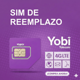 SIM YOBI DE REEMPLAZO