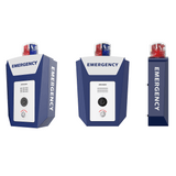 Estación de Alarma de Panico de Emergencia / Cámara 4 Megapixel / Video y Audio / Sirena y Estrobo (Azul y Rojo) / Filtro IR / ISUP