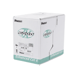 Bobina de Cable UTP 305 Metros (1000 Pies) de Cobre, TX6000? PanNet, Reelex, Gris Internacional, Categoría 6 Mejorado (23 AWG), PVC (CM), de 4 Pares