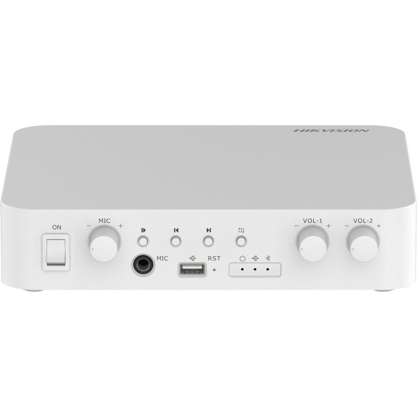 Amplificador una Zona compatibilidad con spotify / 2 Canales / 40 W por Canal / Conexión Bluetooth / Salida 4-8 Ω x 2 / 100V COM x 2 / Uso Interior / conector LAN -  DS-QAE1A80G1-VB/ST
