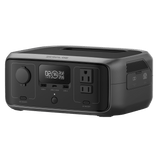 EcoFlow River 3 | Estación de Energía Portátil 245Wh Litio LFP / 2 AC 300 W (Max. 550W) / 1 USB-C 100W / 2 USB -A 12W / Cargador de Coche 8A a 12 o 24V / Conectividad WiFi y Bluetooth (App) / Carga Solar 110W Max.