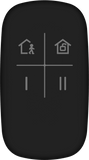 (AX PRO) Control Remoto para Armado y Desarmado / Color Negro / Teclas con Funciones Programables