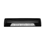 Luz de Escena, 4 led, Bisel Blanco, 12–24vcd, Led Blanco y Lente Transparente