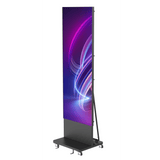 Poster LED de Piso / Pixel Pitch 1.2 mm / Modular (Puede Crecer con Mas Posters) / Case para Transporte / Uso en Interior / Calidad de Video Destacada