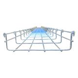 Charola Tipo Malla Línea MallaFils® 200x54 mm para hasta 154 Cables Cat6 / Uso Interior con Acabado EZ / Tramo 3 m