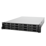 Unidad de Expansión Synology RX1225RP | 12 Bahías para Unidades 3.5" y 2.5" SATA HDD/SSD | Intercambio en Caliente | Fuente de Alimentación Redundante | Compatible con Synology DSM .
