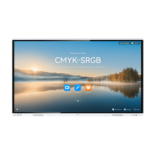 Pantalla Interactiva IdeaHub Board 3 PRO de 75'' para Colaboración Inteligente, 4K, Harmony OS, Wi-Fi 6
