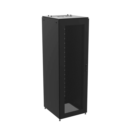 Gabinete de Telecomunicaciones ProLine S1, 600 mm de Ancho, 900 mm de Profundidad, 24 UR, Color Negro