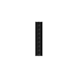 Altavoz De Arreglo Lineal Tipo Torre, 187°H/21°V, Con 8 Bocinas Alta Fidelidad, Ideal Para Entornos Reverberantes, Consumo 80W, Color Negro, Certificado UL 1480, Serie LineWave