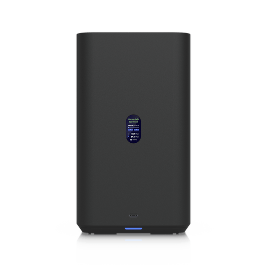 UniFi UNAS-2 – Almacenamiento en Red (NAS) Compacto con 2 Bahías para HDD de 3.5”, Puerto de Red 2.5 GbE, Conectividad USB-C y Adaptador PoE++ Incluido