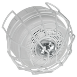 Protector De Rejilla Anti Vandalismo Y Golpes Accidentales, Color Blanco, Para Sirenas/Estrobos/Bocinas System Sensor, Montaje en Superficie en Techo, 8.55"Altox8.55"Anchox6.23"Profundidad