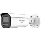 [Dual Light + ColorVu 3.0 + HikAI] Bala IP 4 Megapixel / Lente 4 mm / 60 mts IR + Luz Blanca / Exterior IP67 / Estrobo Azul y Rojo / WDR 130 dB / ACUSENSE 3.0 / Metal / NEMA 4X / ACUSEARCH