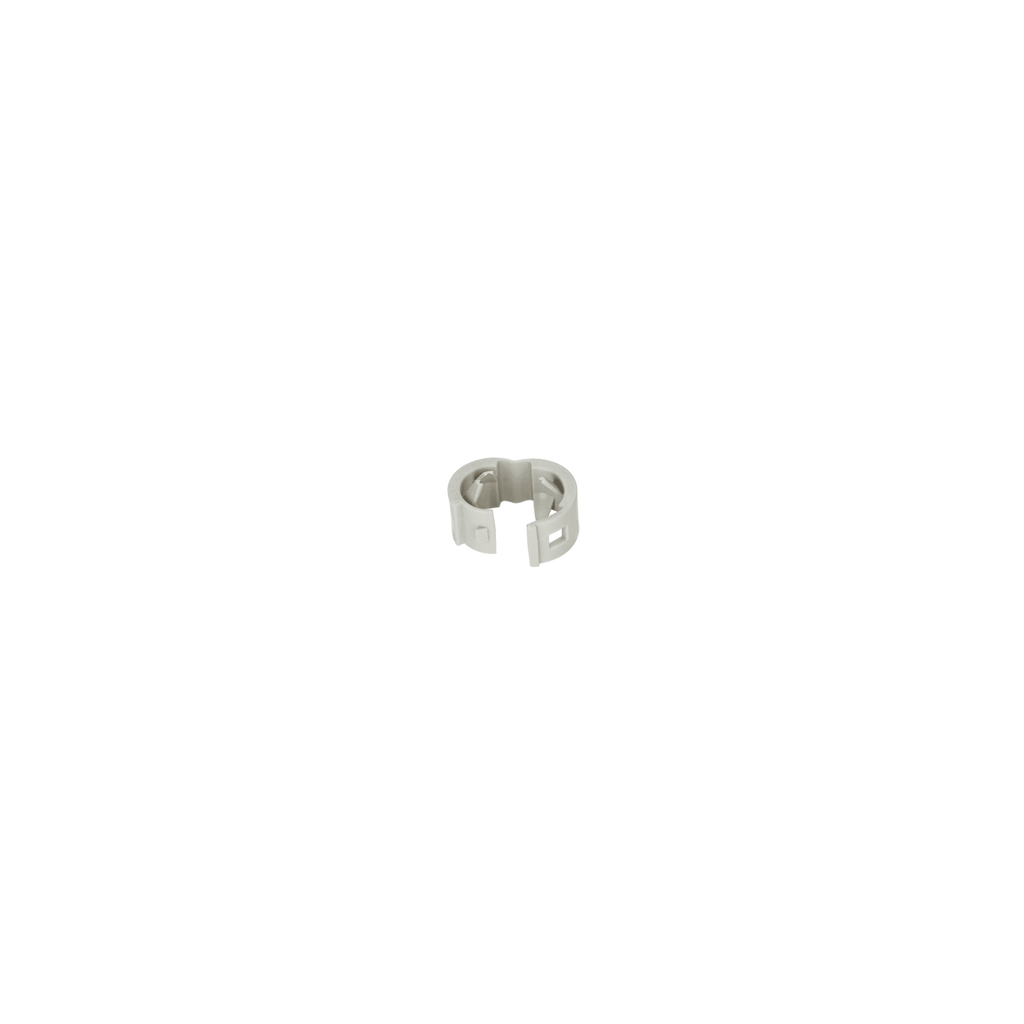 Kit de 25 Clips de Identificación Para Patch Cords, Compatible con Diámetros de 4.7 a 7.8 mm,  Color Gris