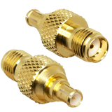 Adaptadores SMA Hembra  a MCX Macho