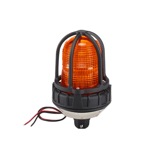 Luz de advertencia LED para ubicaciónes peligrosas, montaje tipo tubo, 120 VCA, color Ámbar