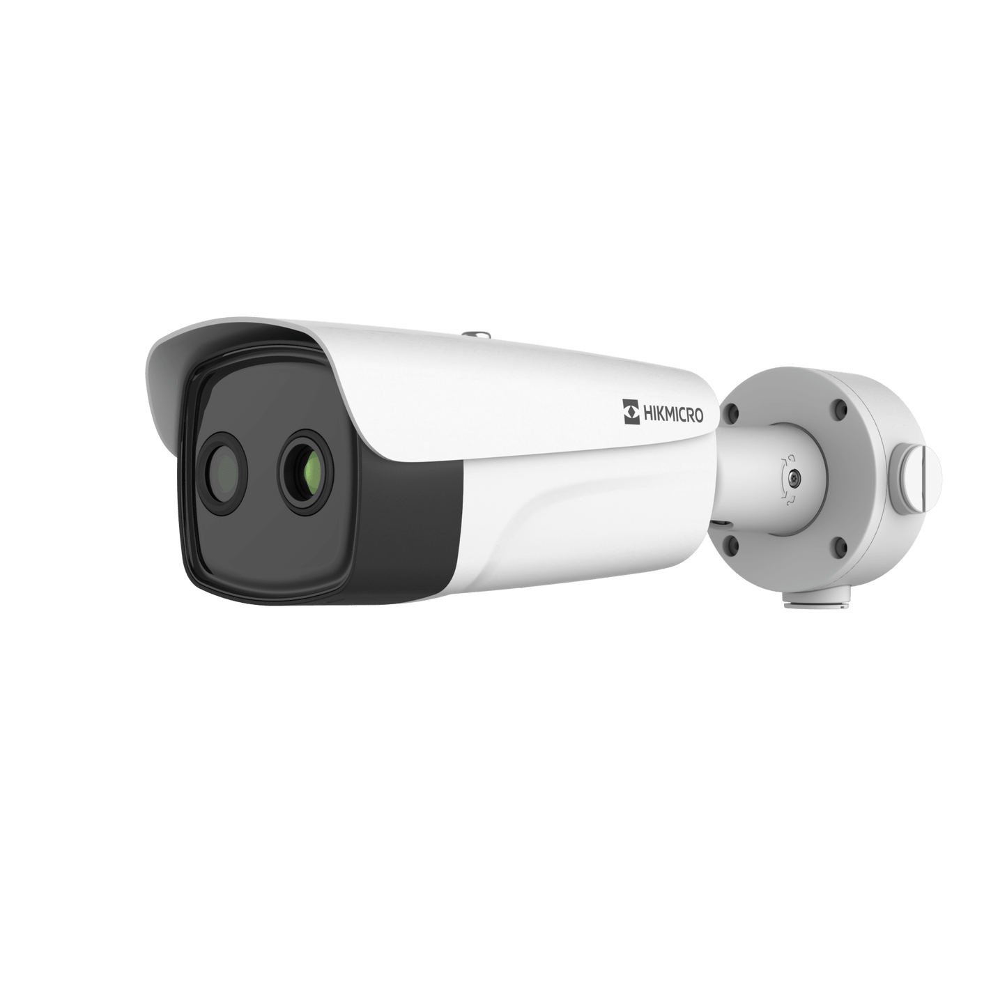 Bala IP Térmica 640 × 512 / Lente 50 mm / Termométrica / Detección de Temperatura / PoE+ / Exterior IP67 / Recubrimiento Anticorrosivo / MicroSD