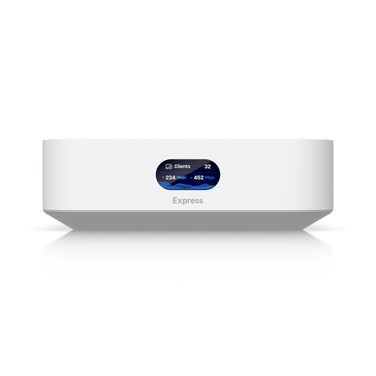 UniFi Express UX Cloud Gateway Compacto con WiFi 6, Ejecuta UniFi Network, Alimenta una Red Completa o Funciona como Punto de Acceso