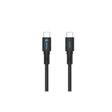 Cable de Carga USB-C a C / 1 Metro / Tecnología GaN (Nitruro de Galio) / Fast-Charging / Potencia 240W / Velocidad Transferencia 480 Mbps / Material  /  Conector Aluminio Anodizado