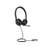 Diadema Alámbrica UH35 Dual de Yealink USB-C/A Compatible con Teléfonos IP Yealink y Computadoras