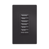 (RadioRA2) Teclado Seetouch Hibrido 6 botones, 2 botones subir/bajar, programe escenas diferentes en cada botón,puede instalarse en un interruptor de luz.