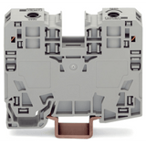 Borna de Paso, 35 mm², POWER CAGE CLAMP, 125 A, 1000 V, Montaje Carril DIN 35x15, Gris, Para Conductores 6-35 mm², Conectores Laterales, Marcaje Lateral