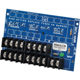 Módulo de Distribución de Energía UL PD8ULCB / 8 Salidas Clase 2 PTC Protegidas / Entrada 12-24VDC o 24-28VAC / Auto-resetable / Montaje Incluido / Garantía de Por Vida