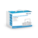 KIT TurboHD 1080p / DVR 4 canales / 4 Cámaras Bala de Metal / H.265+ / 1 Fuente de Poder Profesional / Accesorios de Instalación
