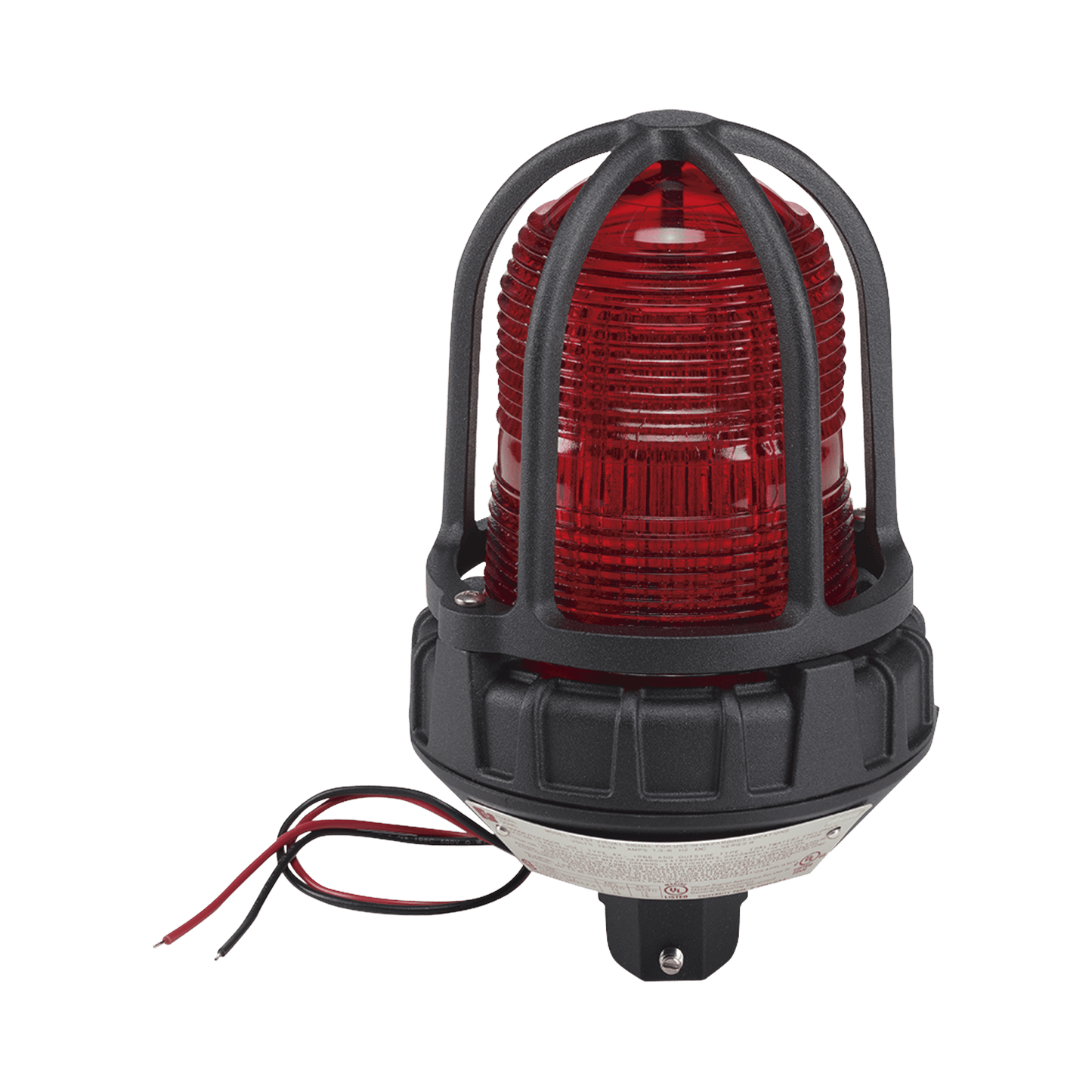 Luz de advertencia LED para ubicaciónes peligrosas, montaje tipo tubo, 120 VCA, Color Rojo