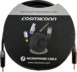 Cable 3.5mm a 3.5mm, conectores color negro MTP3C-BG, length 5m