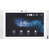 MONITOR COLOR BLANCO DE 10" IPS LCD / CERTIFICADO POR GOOGLE PLAY STORE / ANDROID 12 OS / WI-FI 6 / POE /  SIP / ENTRADAS DE ALARMA / ADMINISTRACIÓN 100 EN LA NUBE
