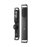 Cerradura Inteligente Multibiométrica / Reconocimiento Facial + Venas Palma + Huella Digital / Teclado Numérico + Tarjetas IC + NFC / Pantalla HD 4.5 Pulgadas / Batería Doble 4000mAh + 2500mAh / Conexión WiFi 2.4GHz / App Smart