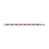 Brazo Recto 4 mts / Iluminación Rojo-Verde para Barreras Hikvision DS-TMG320 / Octagonal Recto