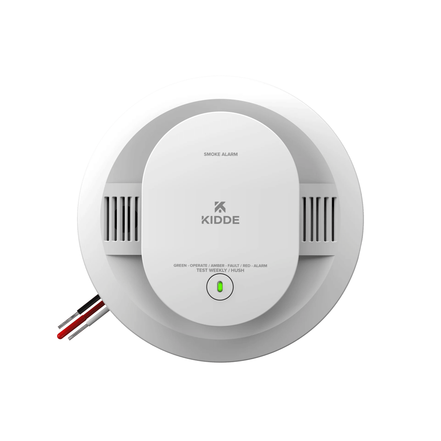 Detector de Humo Compacto Fotoelectrico Autonomo | 120 V y Respaldo Batería Reemplazable AA | Modelo 21031482 | Paquete de 6