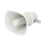 Altavoz Tipo Trompeta | 5 Watts - 30 Watts | Color Blanca | 100 V / 70 V | Material ABS | IP65 | Requiere amplificador