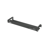 Organizador de Cables Frontal, para Panel de Fibra Óptica HD Flex™, de 1 UR, Color Negro