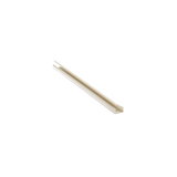 Canaleta LD10 de PVC rígido, con cinta adhesiva para instalación sin herramientas, de 38.4 x 24 x 2438 mm, Color Blanco Mate