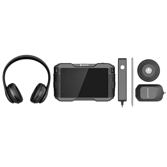 AD21 - Cámara de Imagen Acústica Portátil / DETECTAR FUGA DE AGUA / Pantalla táctil de 7" / IP66 PANTALLA IP54 SENSOR PORTATIL